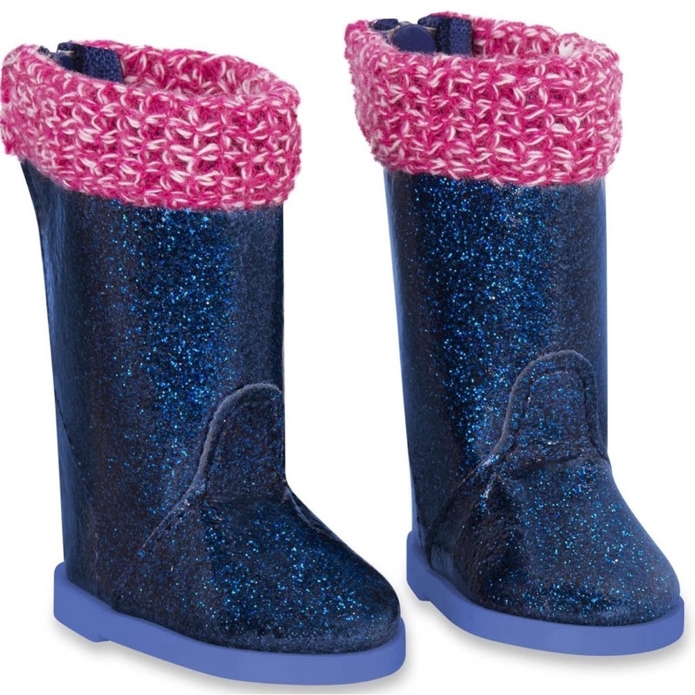 Glitter Girls Rainy Day Shine Boots for 14 inch Dolls